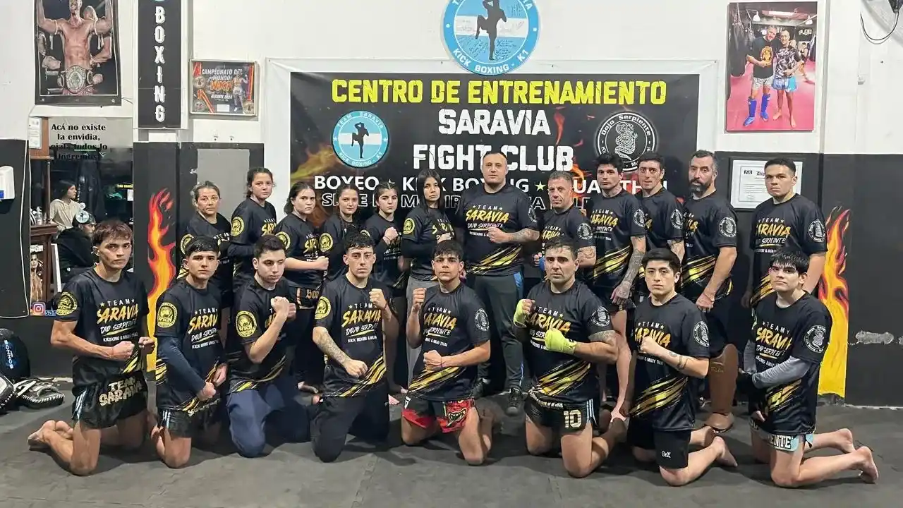 El Team Saravia se prepara de cara a lo que será un nuevo Necochea Fight Club