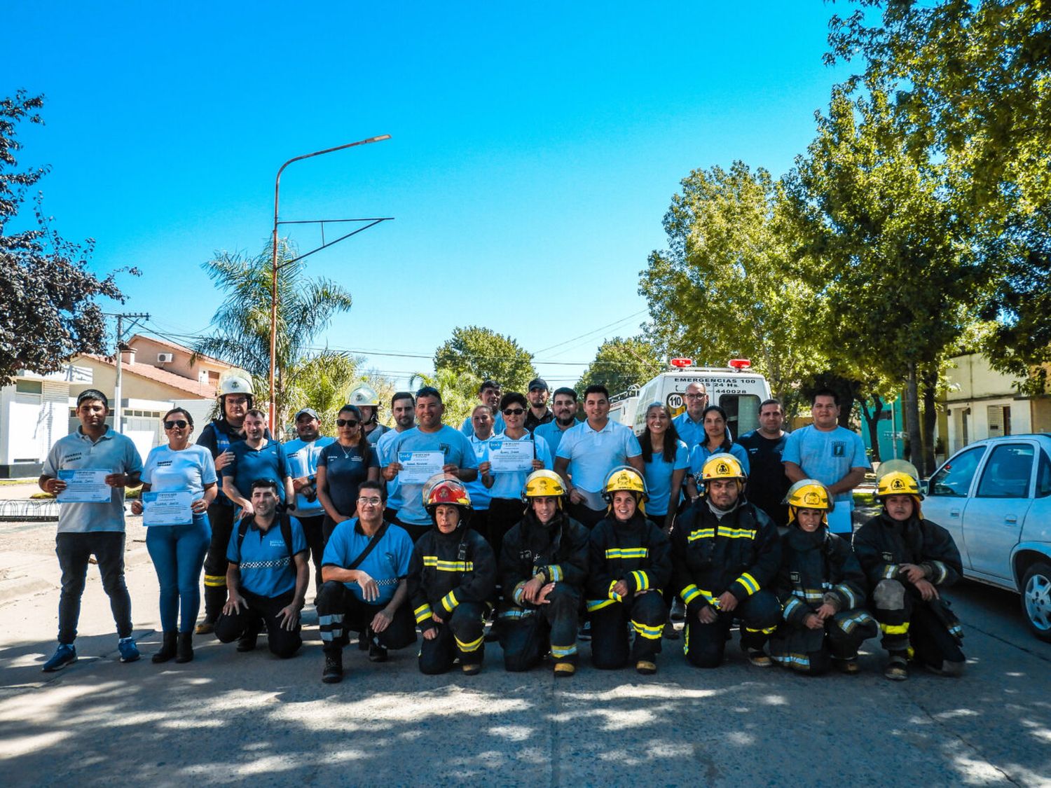 Exitosa charla para inspectores de tránsito