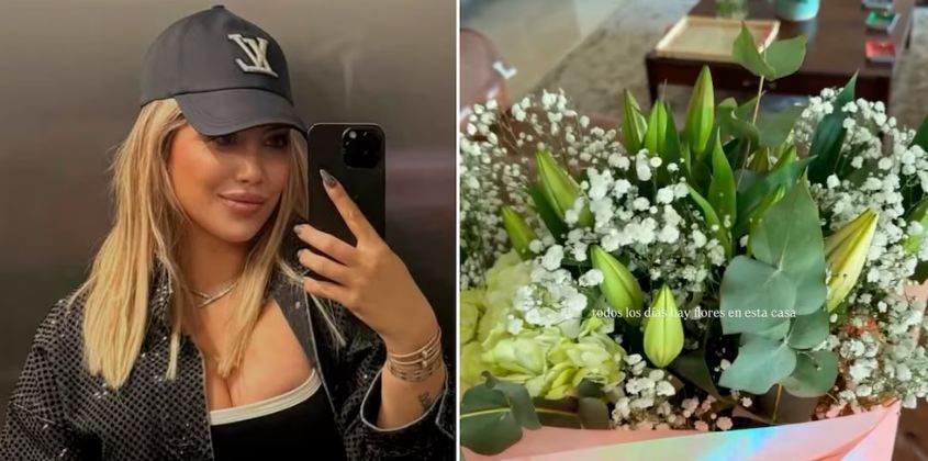 Wanda Nara recibe apoyo emocional de parte de una seguidora, quien le envía regalos personalizados en medio de su disputa con Mauro Icardi