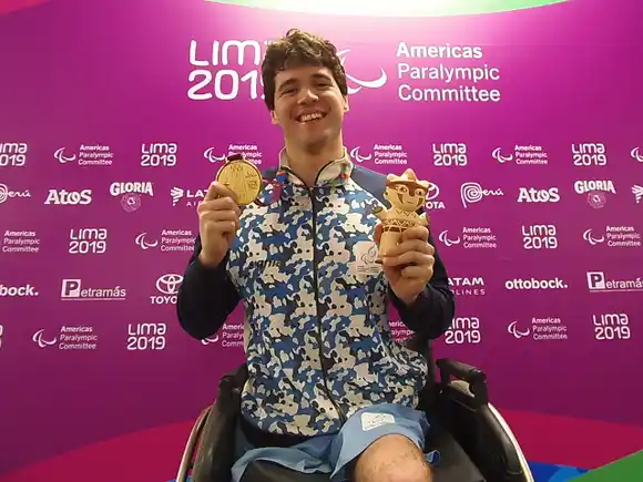 #Lima2019 De Andrade es campeón parapanamericano