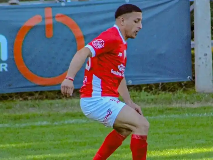 Nicolás "Talo" Giampaoli, autor del golazo del partido. Foto: Gentileza.