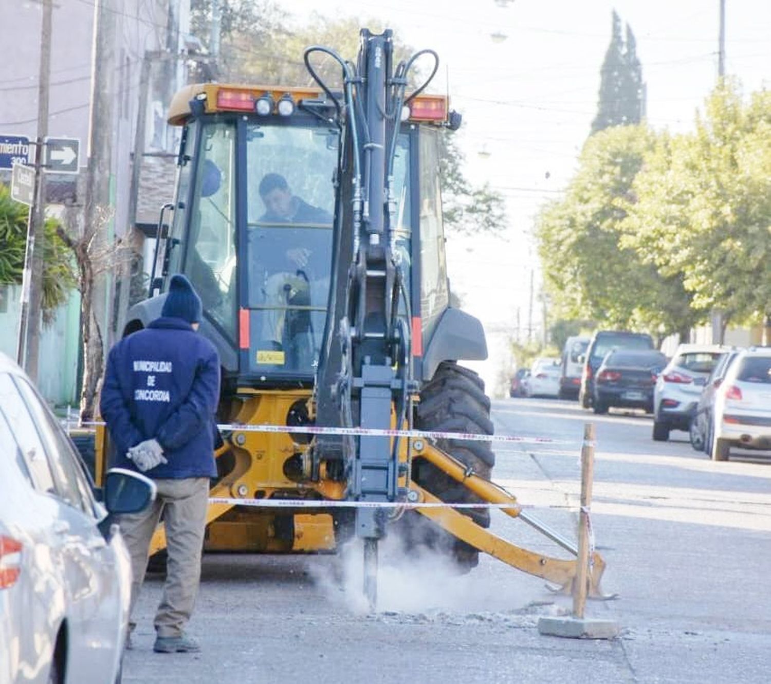 Desde hoy, un sector de calle Tucumán permanecerá cerrado al tránsito vehicular