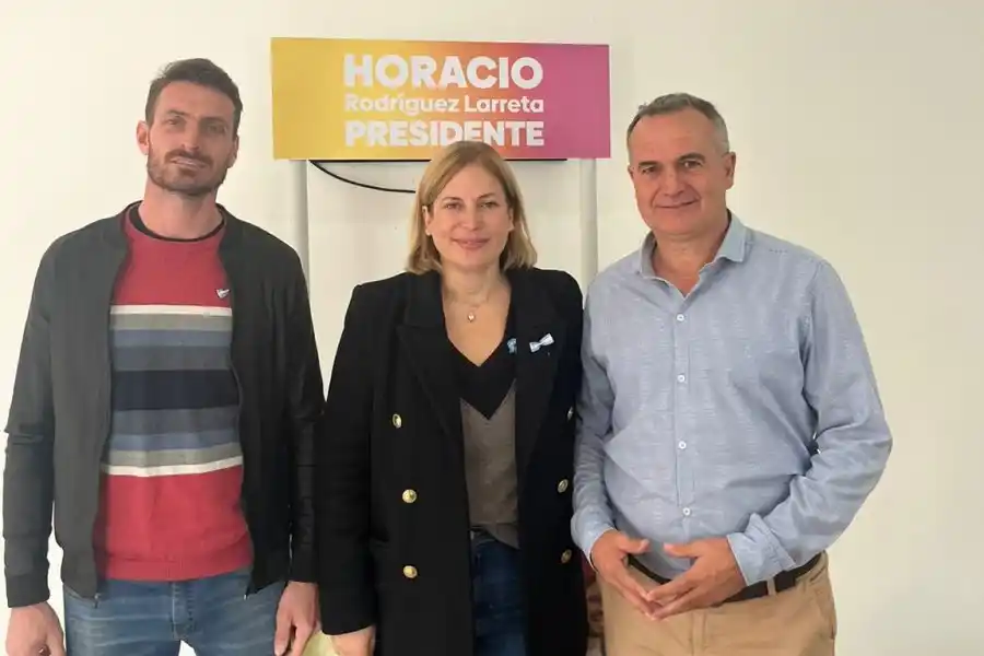 Gisela Scaglia, precandidata a vicegobernador en la formula que encabeza Pullaro, visitó Rafaela