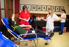 La novena colecta anual de sangre se pasó para la semana que viene