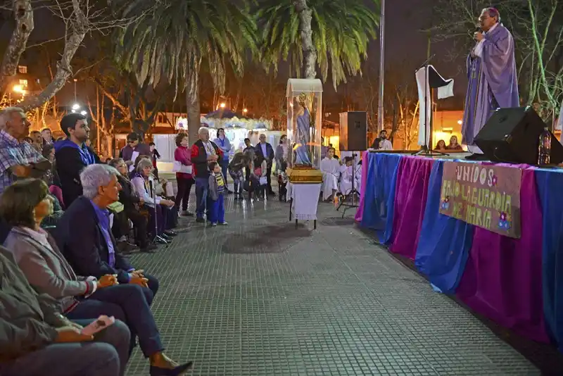 San Fernando: Andreotti en la fiesta patronal de Nuestra Señora de La Guardia