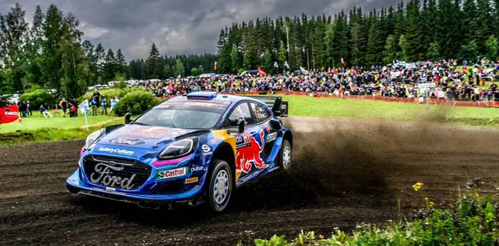 Tänak arranca como líder en el Rally de Finlandia