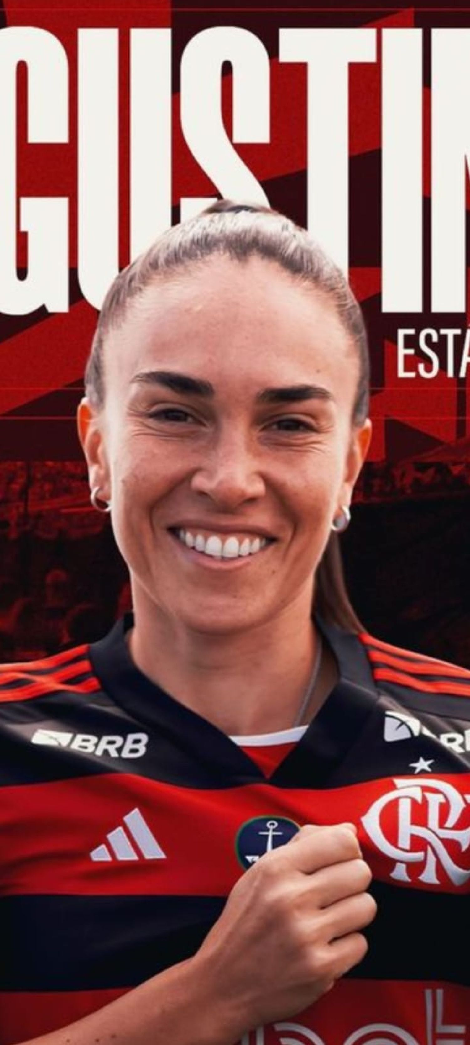 Agustina Barroso tendrá otro ciclo en Flamengo