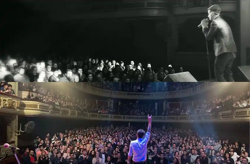 Radagast presentó su show en la ciudad con banda en vivo