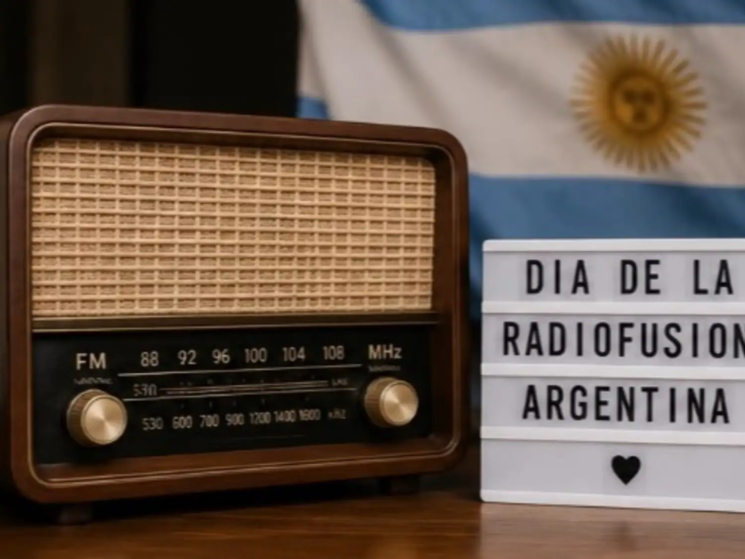 Día de la Radiofusión Argentina.