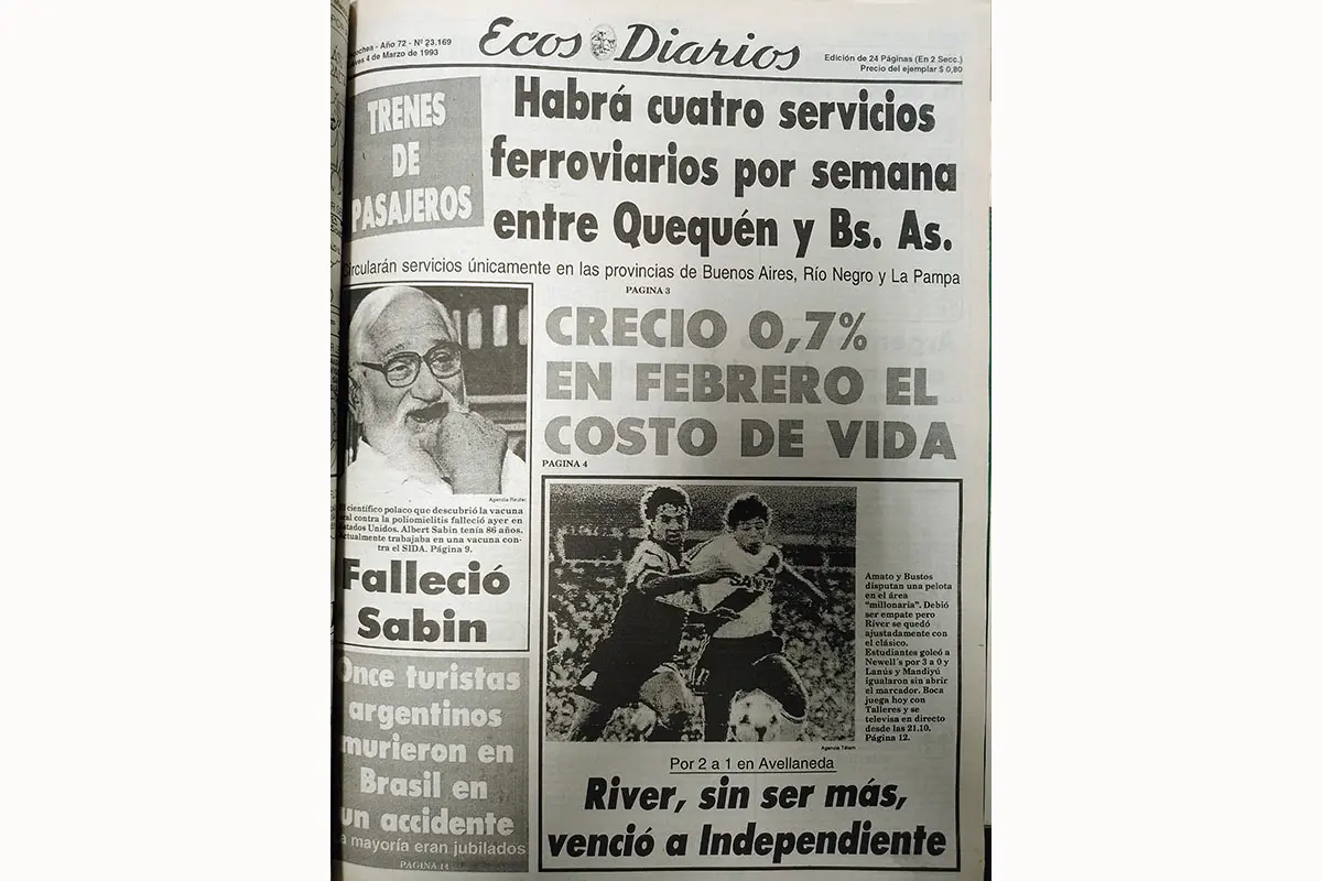 Viernes 5 de marzo de 1993
