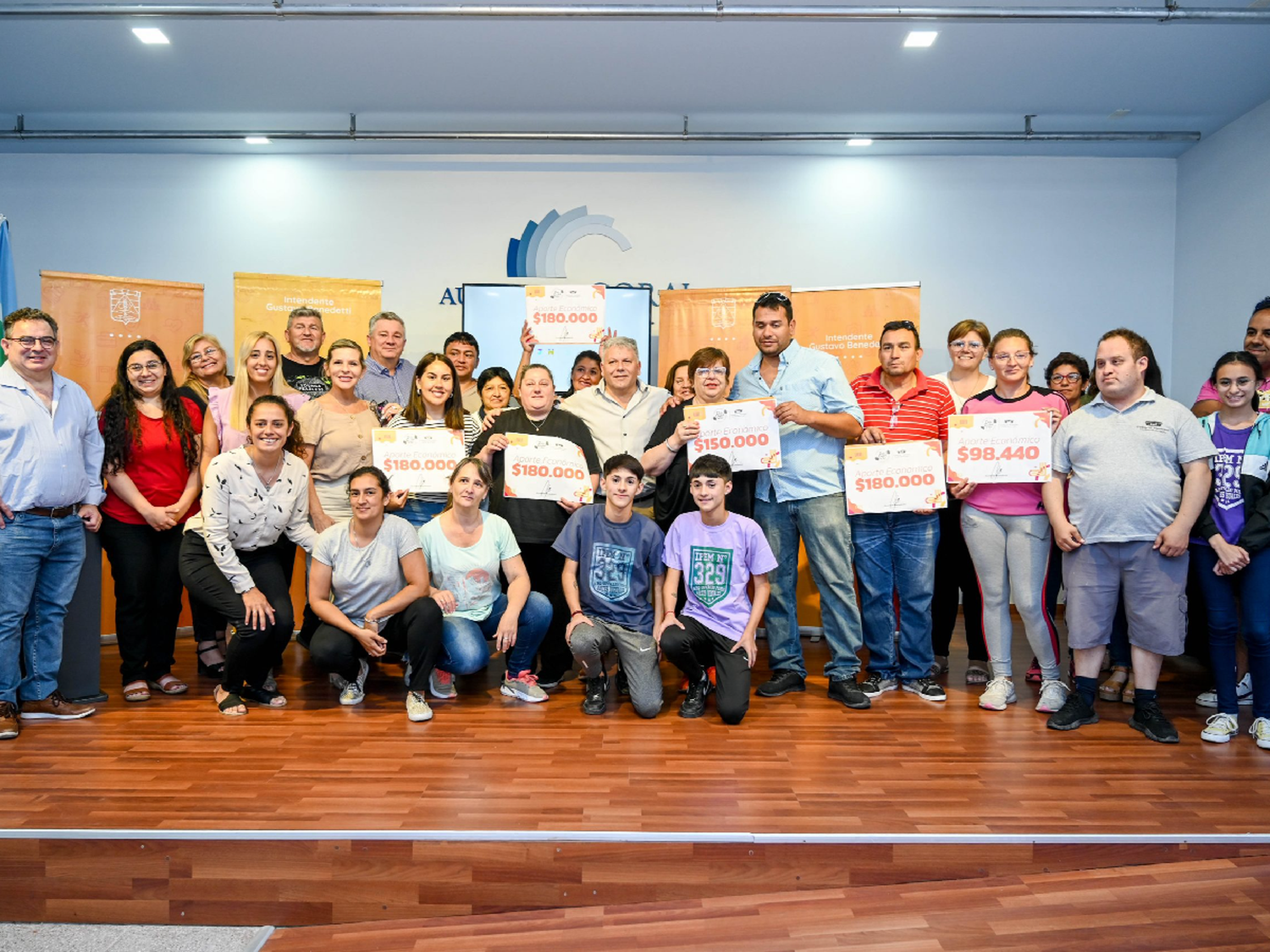 Aportes a instituciones que trabajaron en la “Fiesta Dulce”