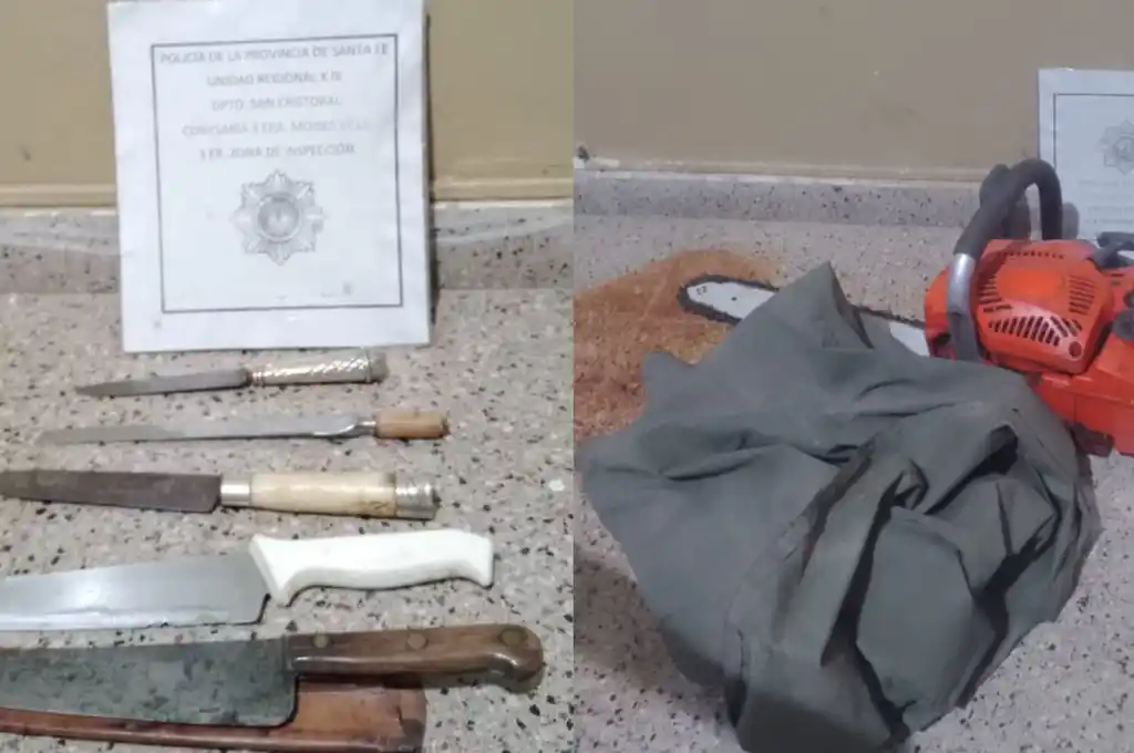 Los elementos secuestrados.