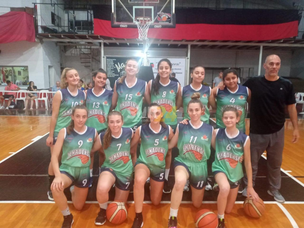 Las U15 de la Venadense terminaron cuartas