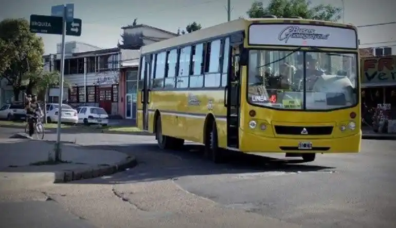 Las Líneas 1 y 4, de Buses Gualeguaychú están prestando el servicio en la ciudad 