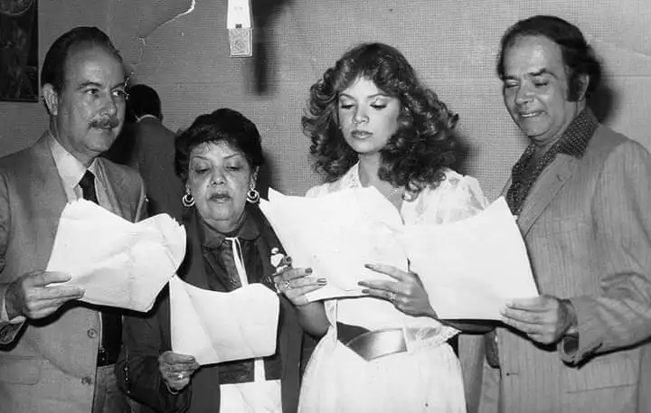 Julio Capote y su hija Tatiana trabajaron juntos en varias ocasiones. Foto cortesía 