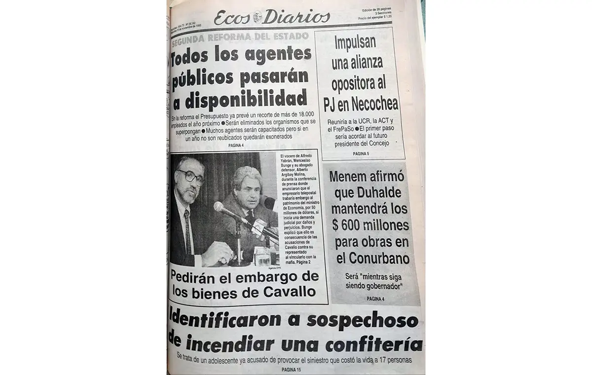 Miércoles, 15 de noviembre de 1995