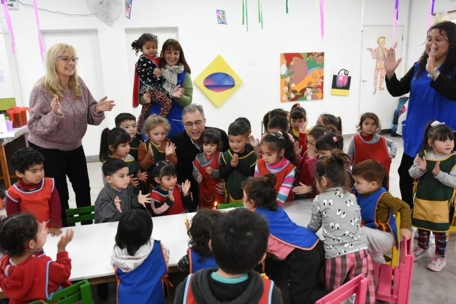 El Jardín Municipal N° 3, ubicado en el barrio Monseñor Zazpe,cumplió su cuarto aniversario