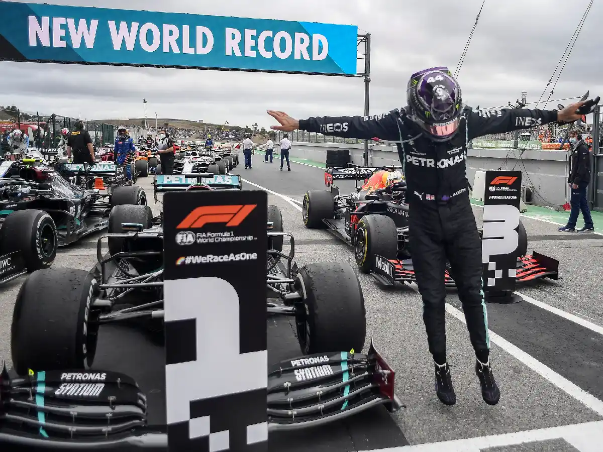 Hamilton estableció un nuevo récord 