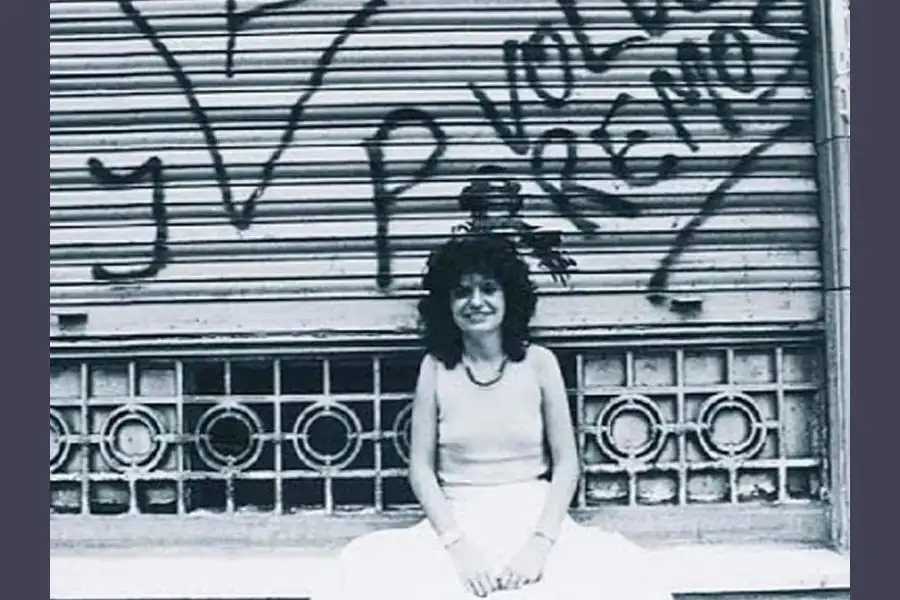 La ministra Patricia Bullrich en sus años de militancia
