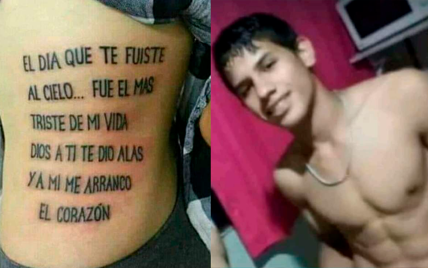 El recuerdo para Lautaro Ruiz