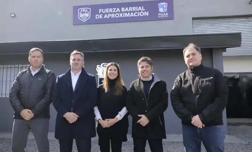 Achával y Kicillof inauguraron una base de la FBA en Pilar
