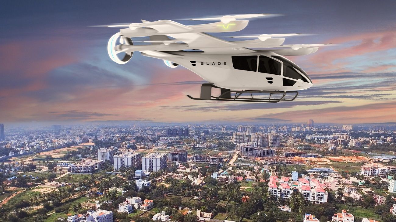 Movilidad aérea urbana en India: nueva asociación estratégica entre Eve y Blade