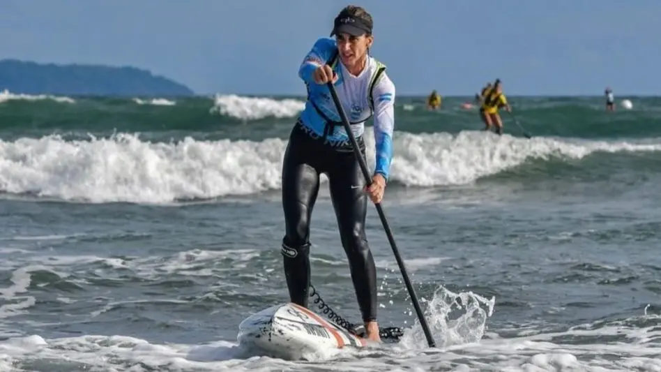 La marplatense Juliana González participó del  EuroTour de SUP en Francia