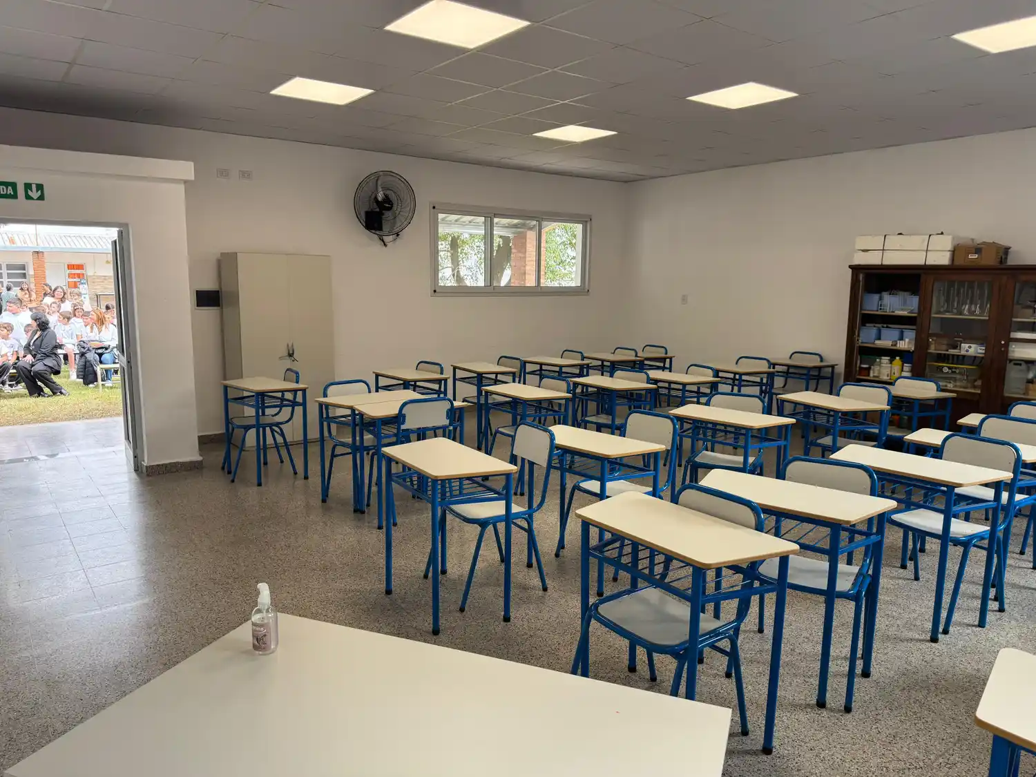 Aula nueva en en Wheelwright.