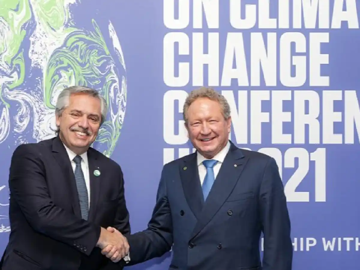 Una empresa australiana invertirá en el pais US$ 8.400 millones para producir hidrógeno verde