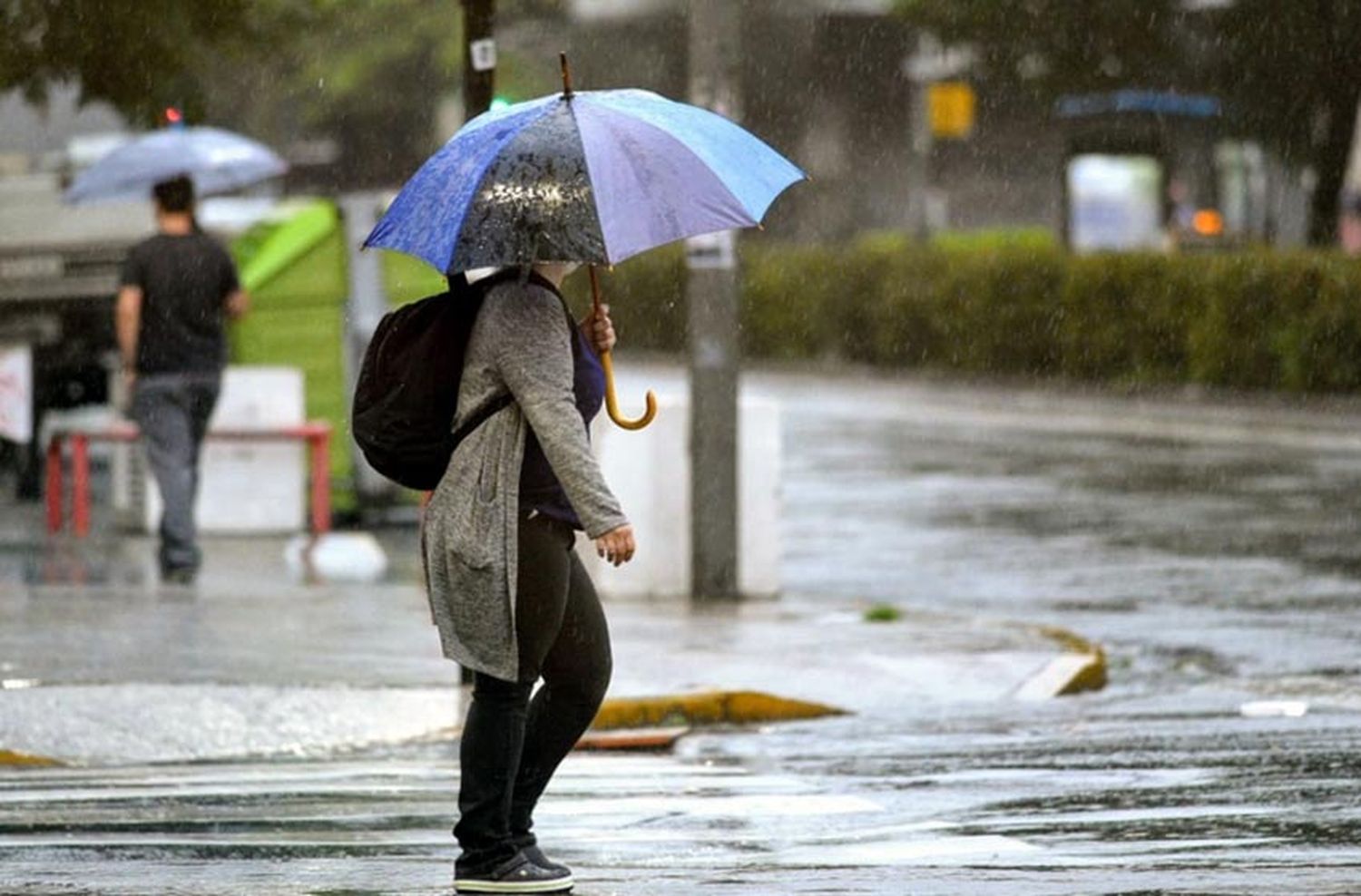 Sábado pasado por agua: lluvias y tormentas aisladas en Rosario