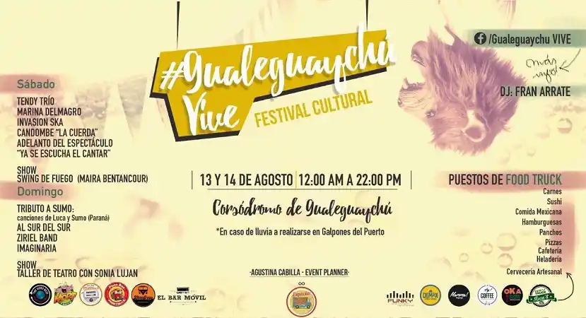 Se celebrará el “Festival Cultural Gualegauychú Vive”