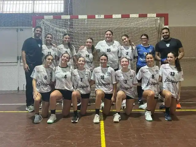 Las jugadoras de Cadetes Femenino de Alta Mira