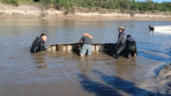 Un joven desapareció en el río Gualeguay tras un accidente náutico: sigue la búsqueda