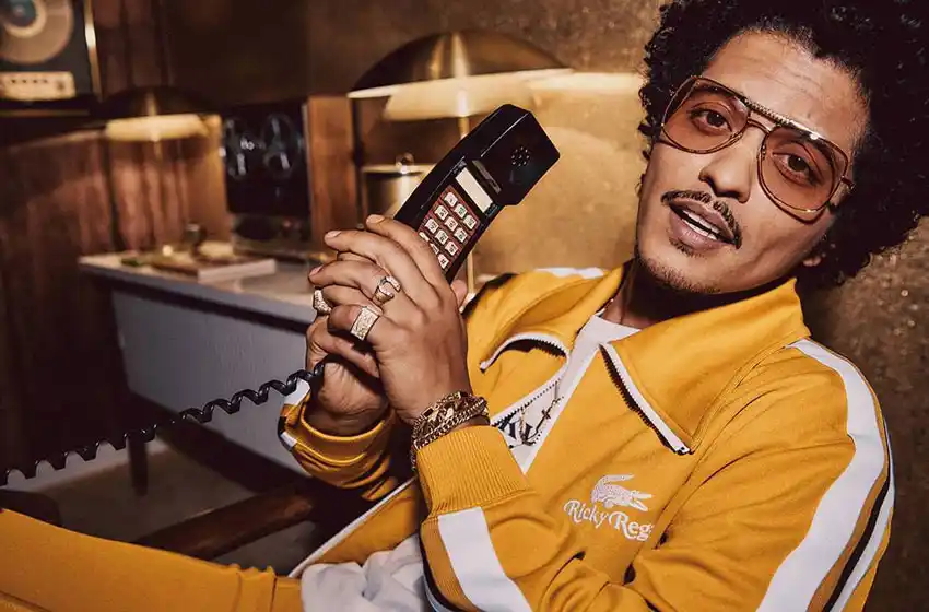 Bruno Mars lanza su primera línea de moda