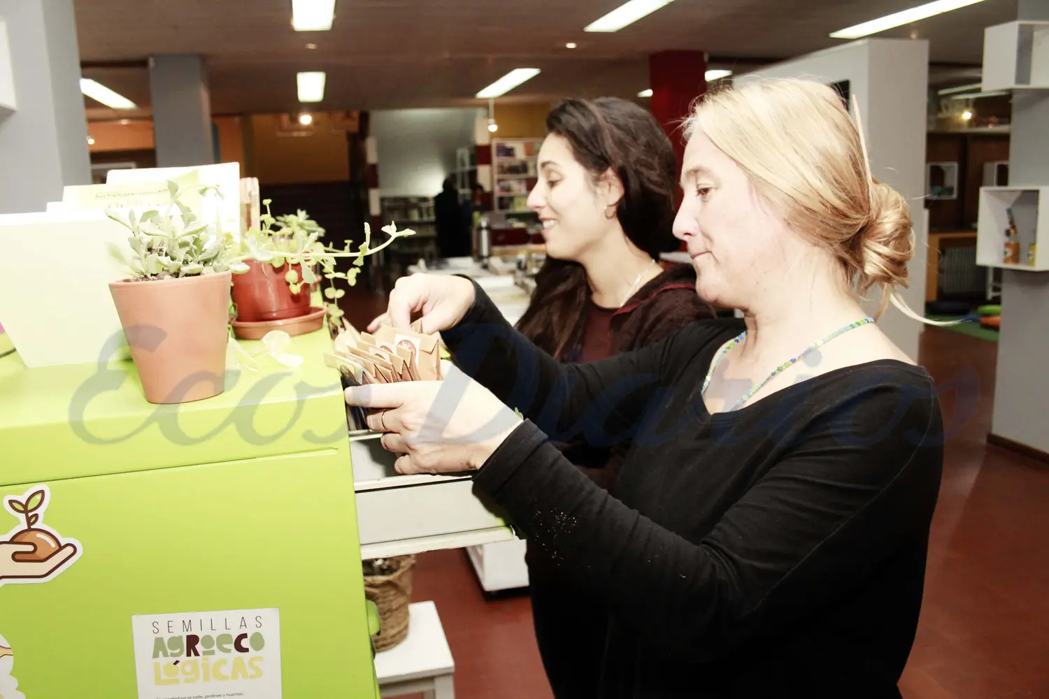 Balance positivo del primer mes de la Biblioteca de semillas