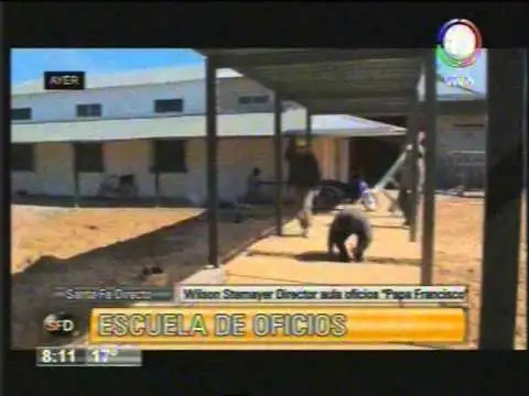Se inauguró la escuela de oficios en Alto Verde