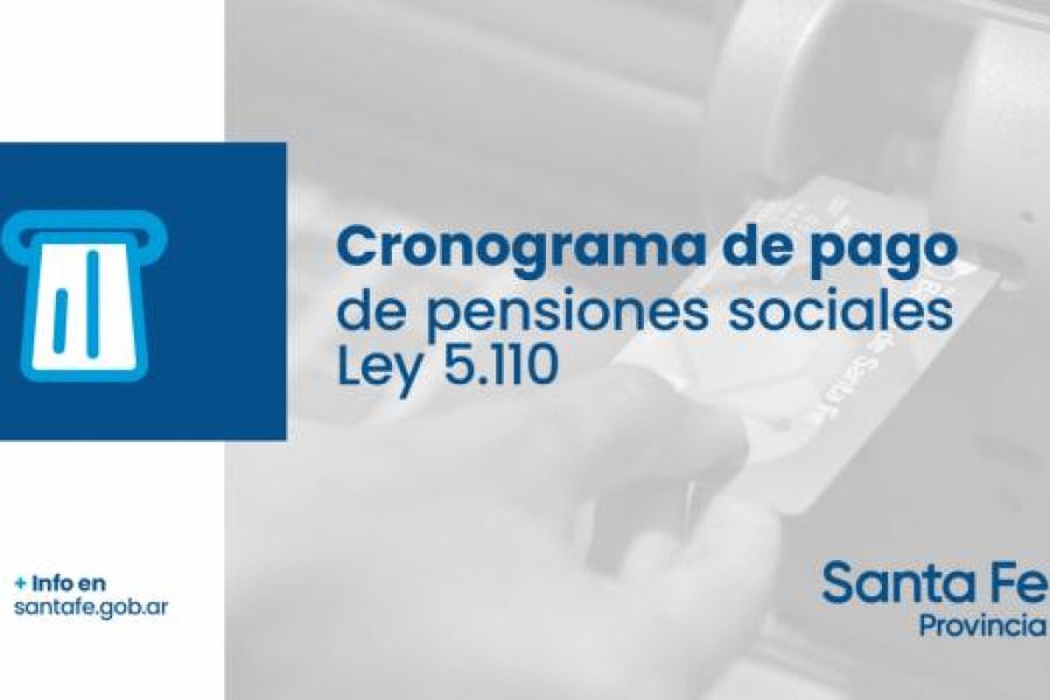 La Provincia dio a conocer el cronograma de pago de las pensiones sociales