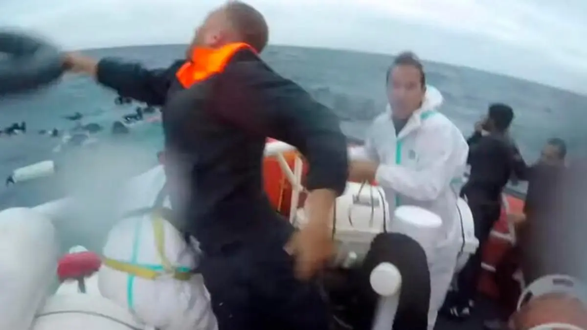 Murieron 41 migrantes en un naufragio frente a la isla italiana de Lampedusa