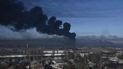 Rusia atacó un edificio universitario en Ucrania a plena luz del día