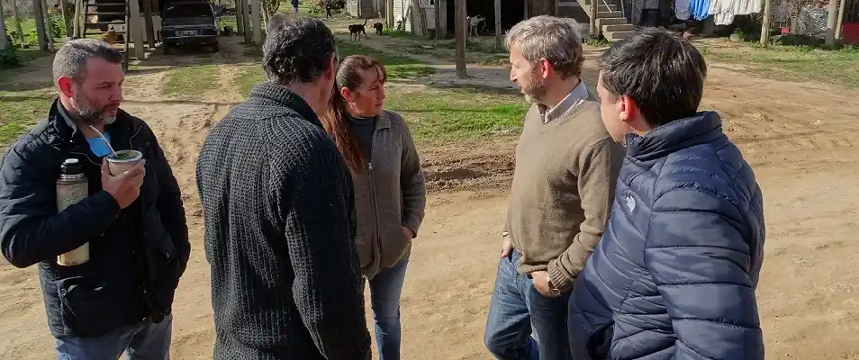Frigerio en Villa Paranacito: "Nadie quiere volver al clientelismo y a la corrupción"