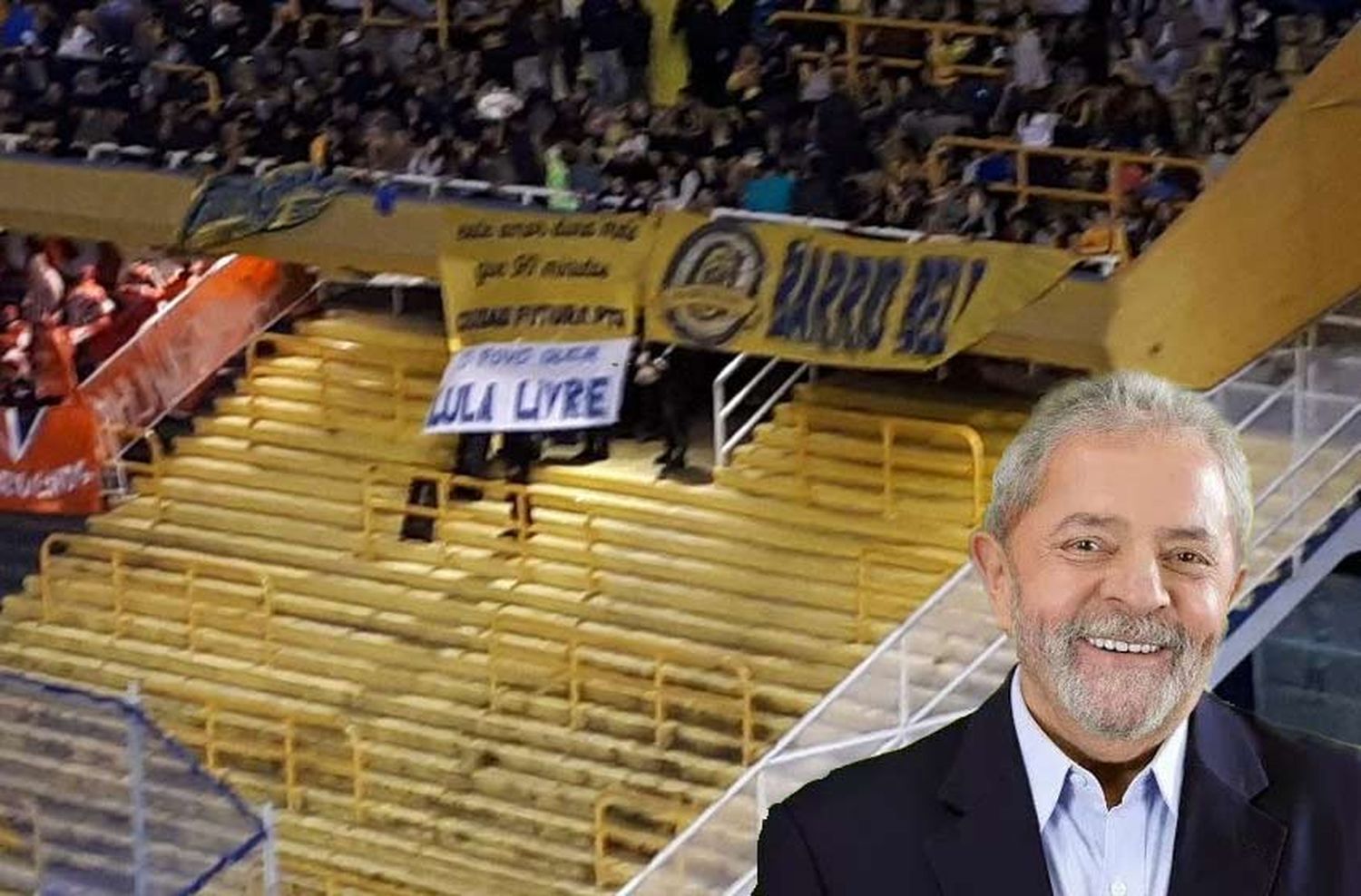 El guiño de Lula da Silva a la hinchada de Central