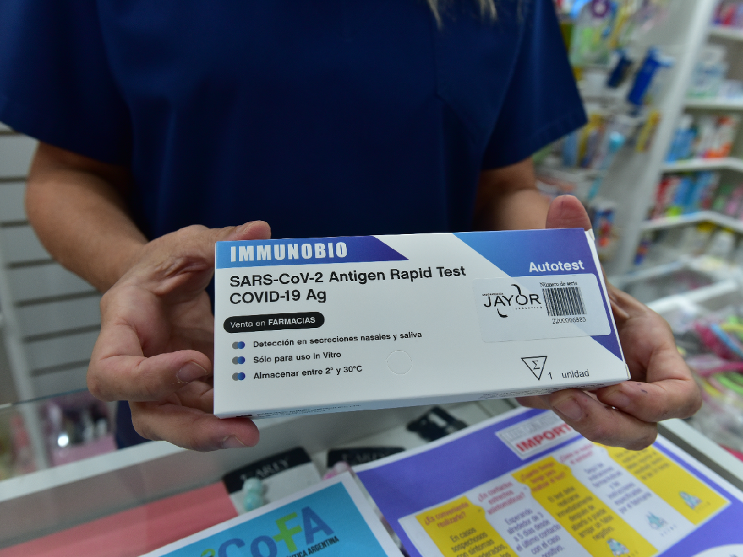 Escasa demanda de autotest  en farmacias de San Francisco 