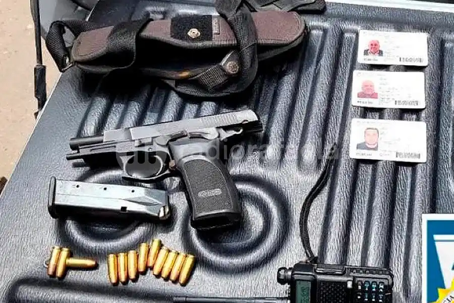 Detuvieron a tres personas por amenazas con arma de fuego en Morteros