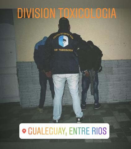 Operativo antidrogas: Allanamiento y dos detenidos por cocaína

