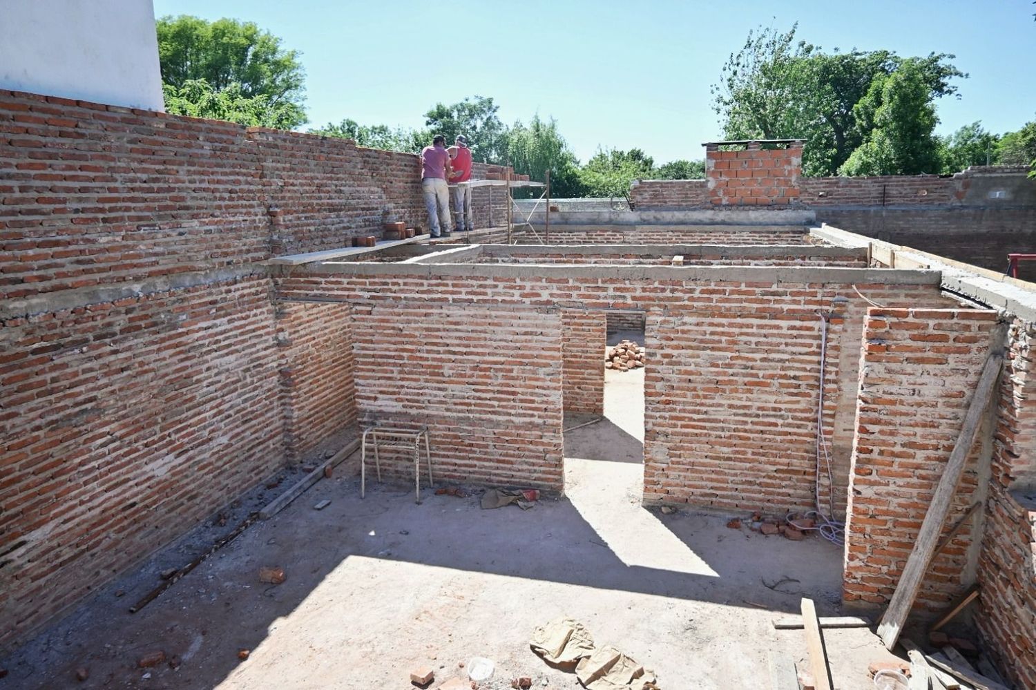 Aula en construcción