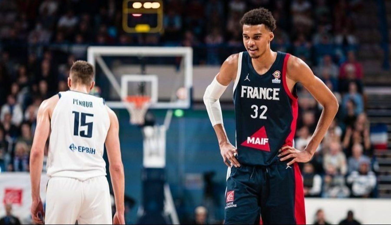 Victor Wembanyama celebra en redes sociales la dominación francesa en el NBA Draft