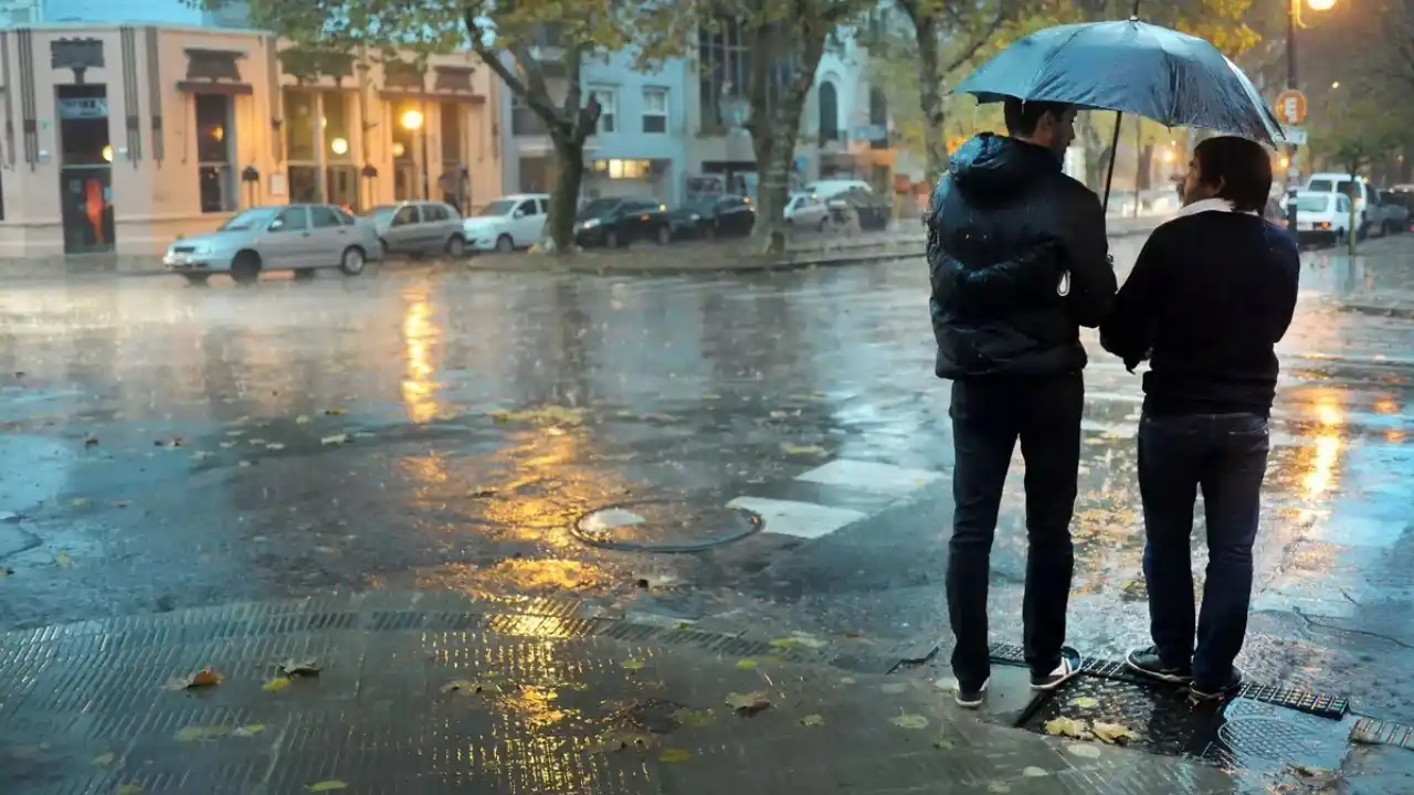 El AMBA atraviesa días de lluvias e inestabilidad antes del ingreso de un frente frío que marcará el regreso del otoño