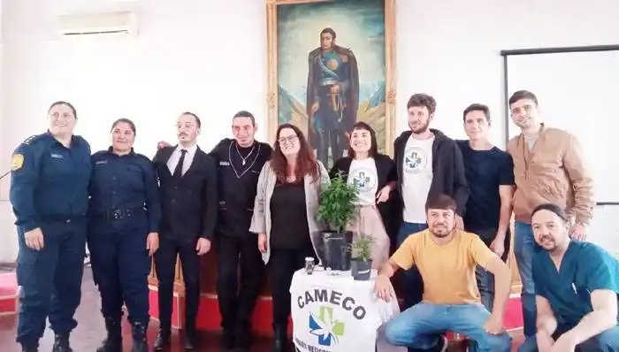 Capacitación sobre cannabis:  CAMECO y las Fuerzas de Seguridad