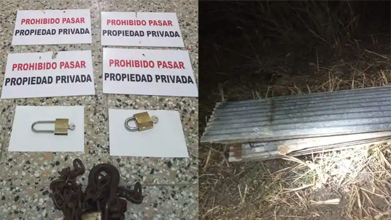 Pusieron en venta un campo ajeno