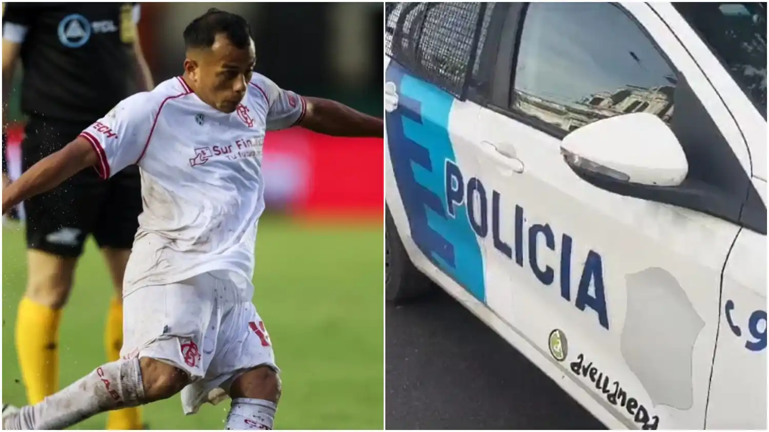 Escándalo con el 'Perrito' Barrios: el futbolista de Barracas terminó baleado y detenido tras una pelea en Dock Sud